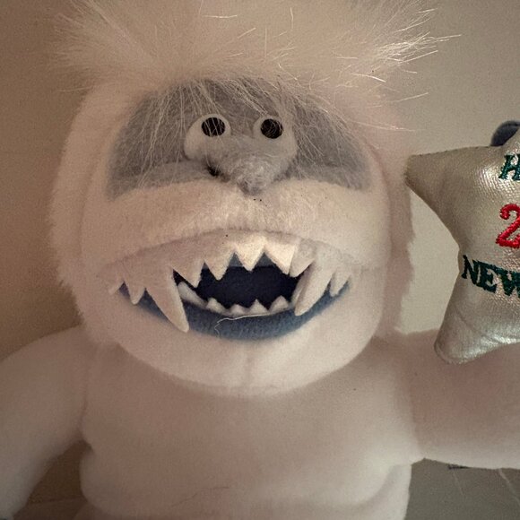 ABOMINABLE SNOWMAN Plush Rudolph Red Nosed Reindeer Misfit Toys Vtg NWT - Picture 2 of 5